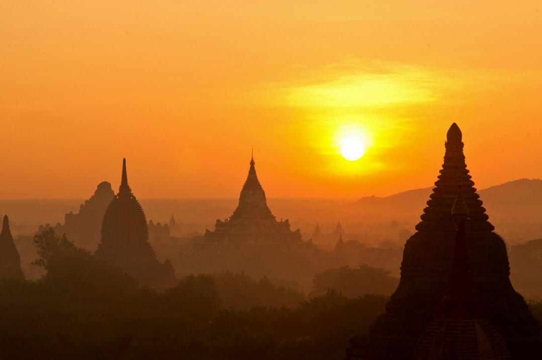 Sunset View in Bagan